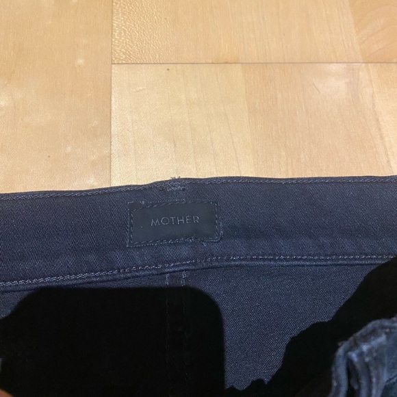 MOTHER
Super Swooner Skinny in blackbird - Picture 5 of 8